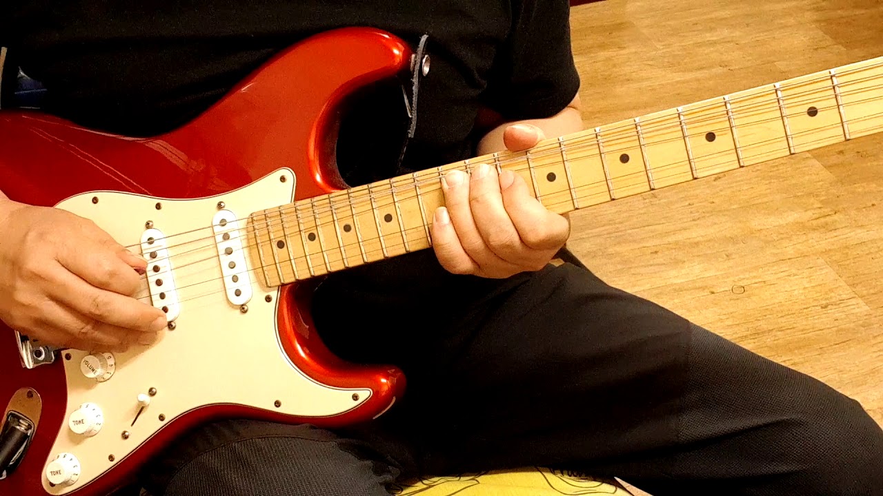 Pink Floyd - Cluster One Guitar Solo