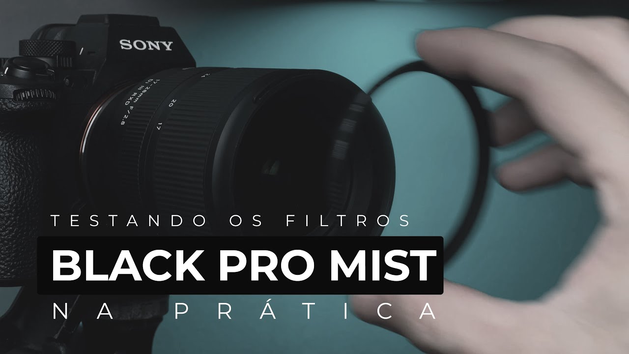 Um FILTRO que deixa seu vídeo MAIS BONITO |  Black Diffusion K&F Concept | Efeito Pro Mist