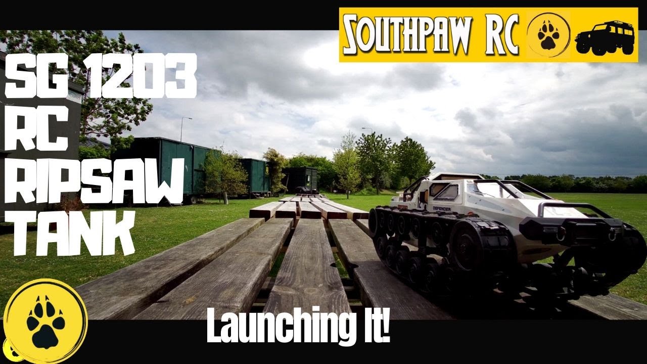 SG1203 Ripsaw Tank Launching It!