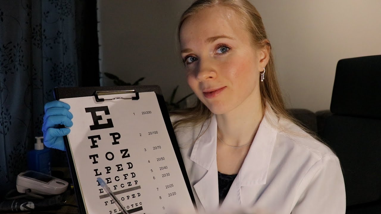 ASMR SUOMI Nopea Lääkärintarkastus Roleplay🩺ASMR Doctor Check-Up