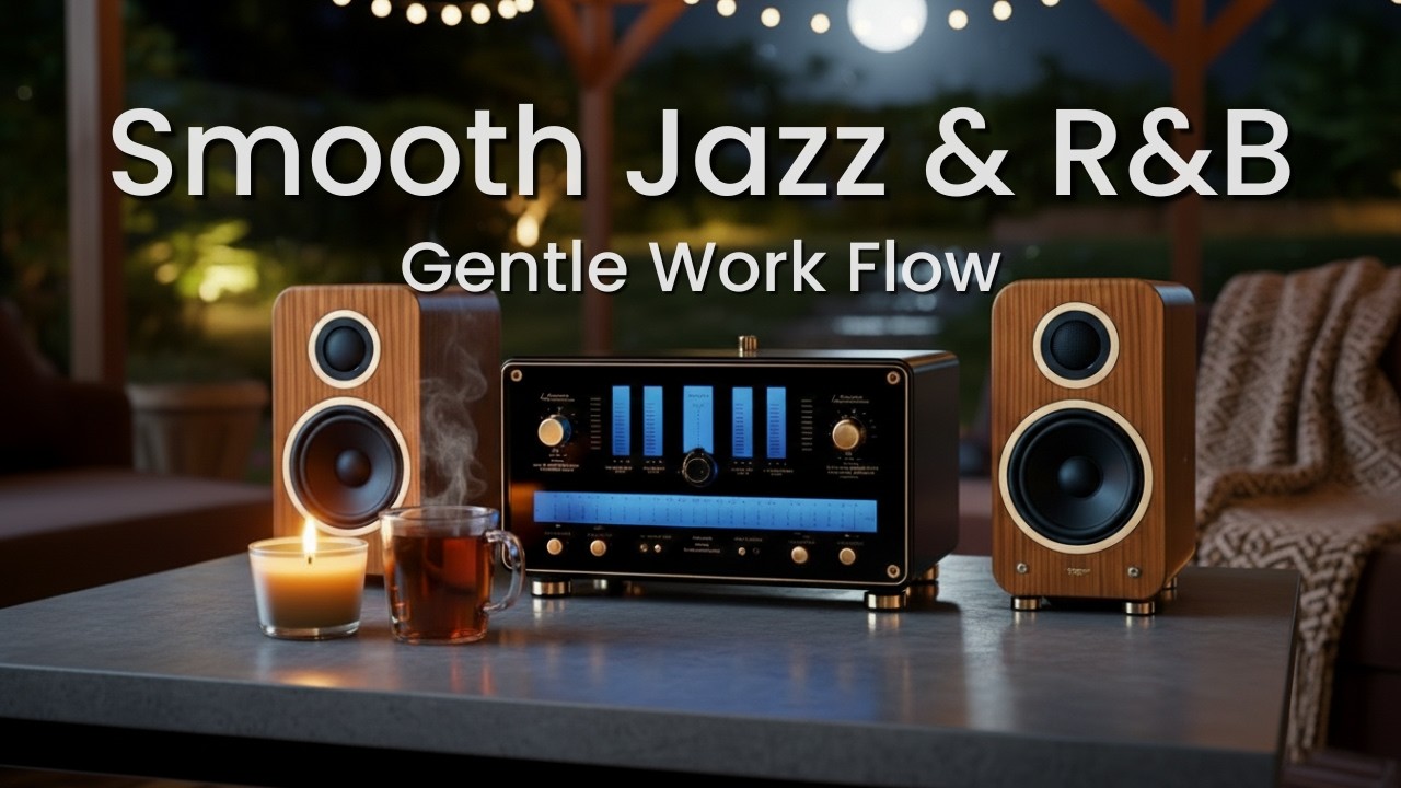Smooth Jazz & Soul R&B – Gentle Lounge Jazz for Work Flow