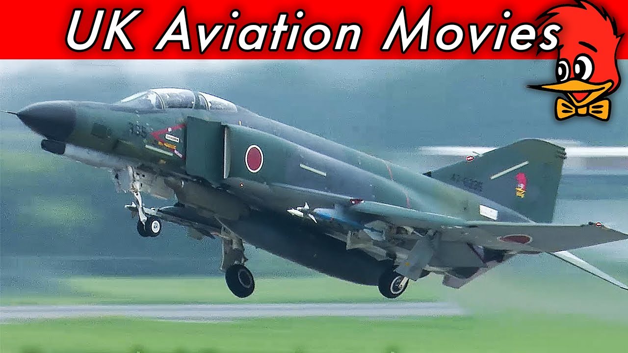 RF-4 Phantoms from 501st Hikoutai depart Hyakuri Air Base Japan