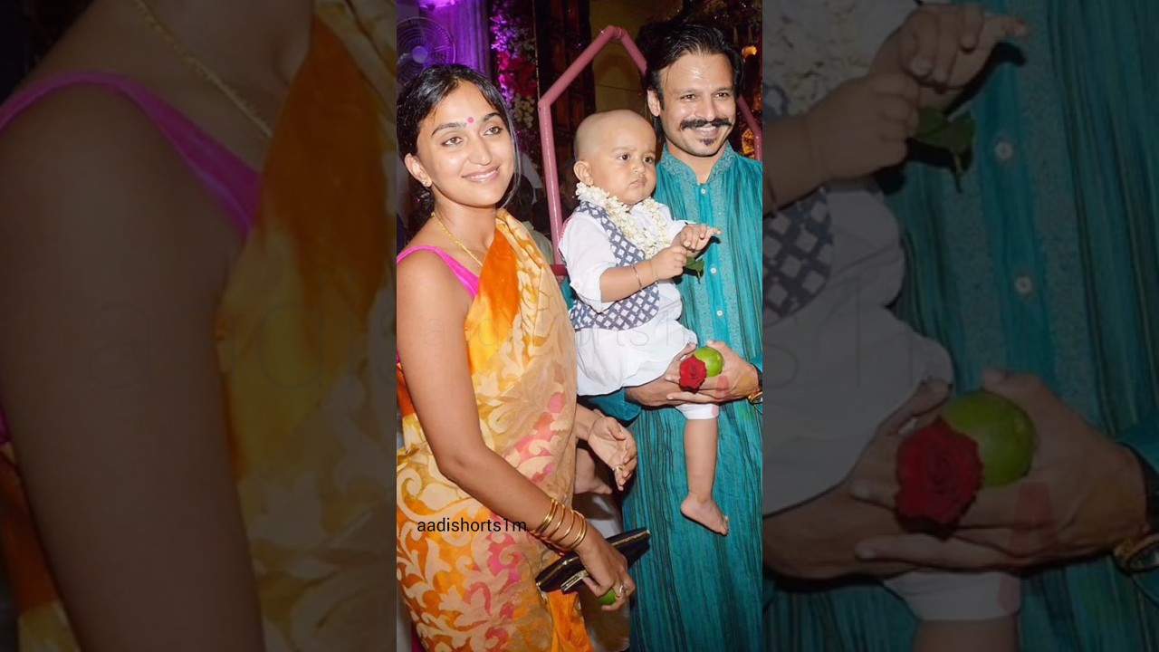 Vivek Oberoi With His Wife Priyanka Alva Oberoi |kuch kuch  hota Hai  #vivekoberoi #shorts #ytshorts