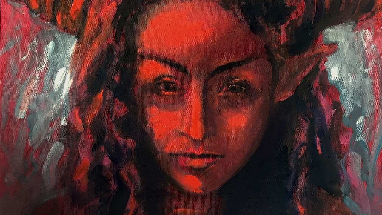 RAPHAELA DE FAUNO - &Oacute;leo sobre tela - Pinta e Fala | Speed Painting #20