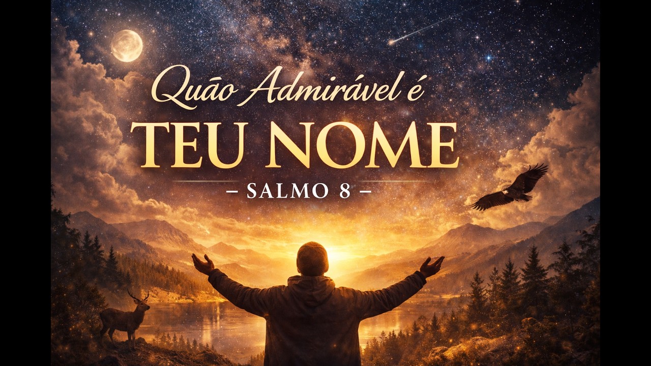 SALMO 8 – Quão Admirável é Teu Nome | Louvor Sobre a Grandeza de Deus (Música Inspirada na Bíblia)