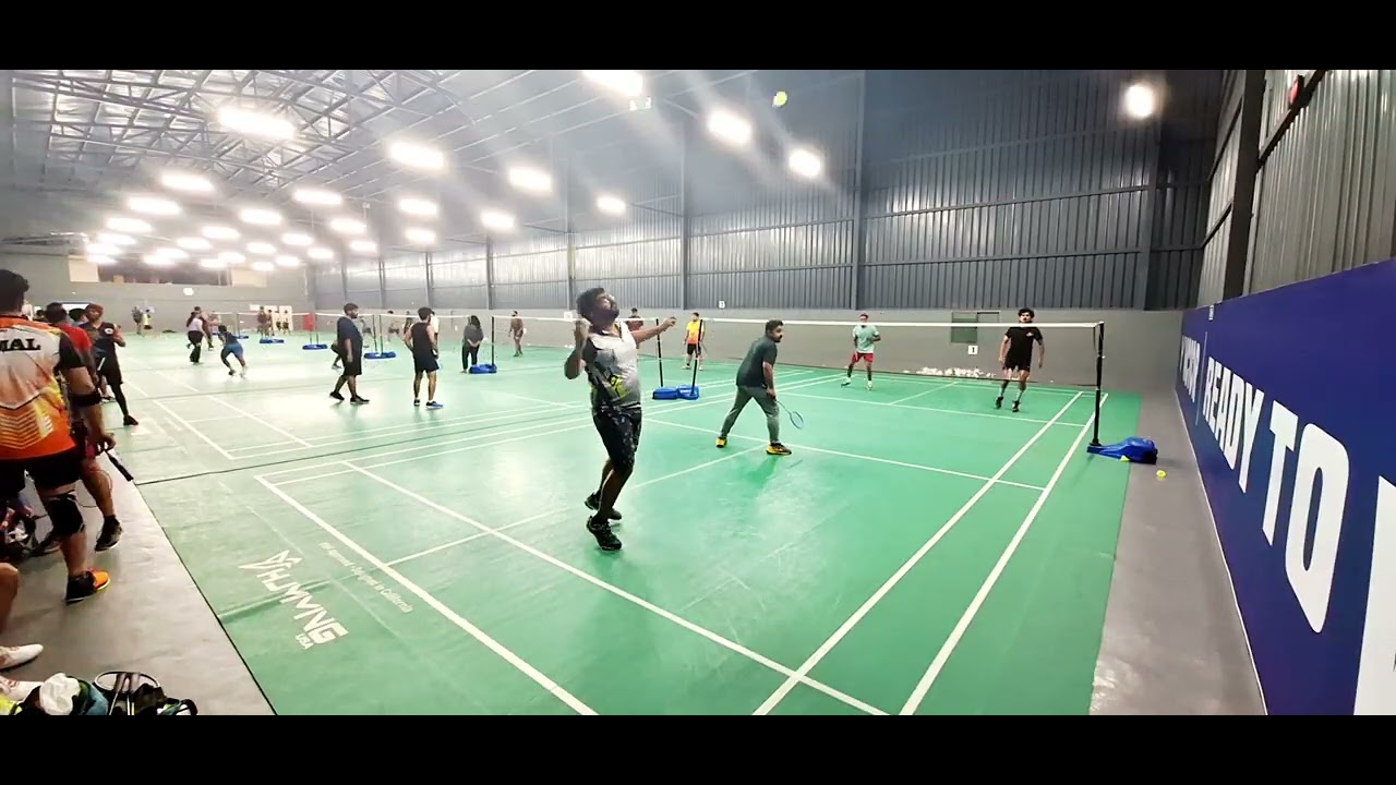 Badminton Blaster 2nd Quarter Knockout Match | Ashwin & Prasanna Vs Vishnu & Amar
