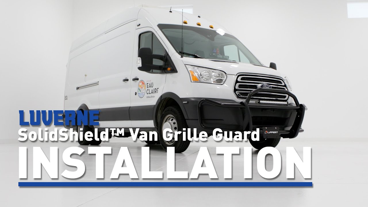 2016 Ford Transit Grille Guard Installation SolidShield™ #208810
