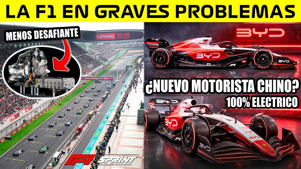 ⚠️ESTADO de EMERGENCIA en la F1💥 NUEVO MOTORISTA CHINO?🤯 MODIFICACIONES para CHINA con DESPLIEGUE de