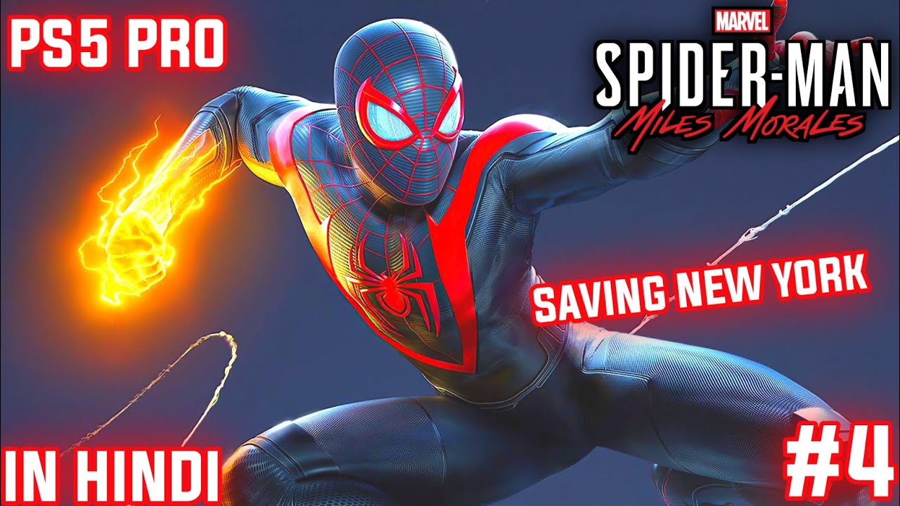 Swinging Around New York 🗽❄️ | Marvel’s Spider-Man Miles Morales – Episode 4 🕷️🏙️ | Ps5 Pro | Rtx On