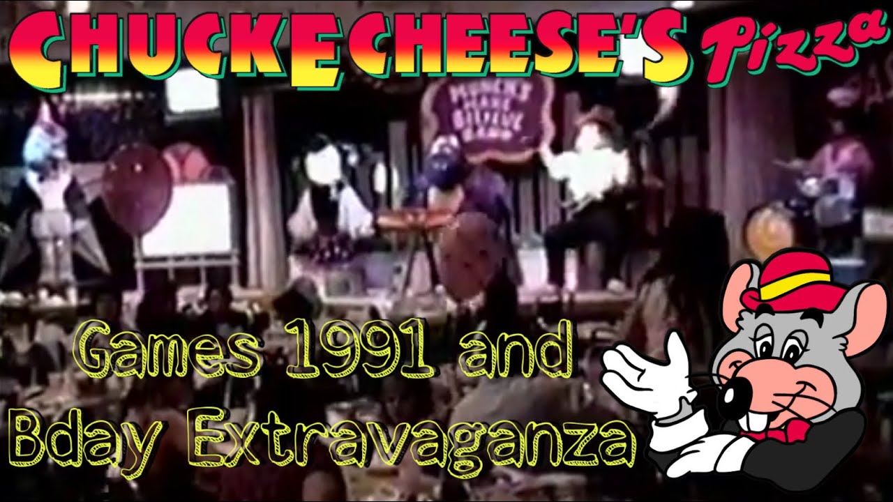 Chuck E. Cheese’s Pizza Lakewood, CA - Games 1991