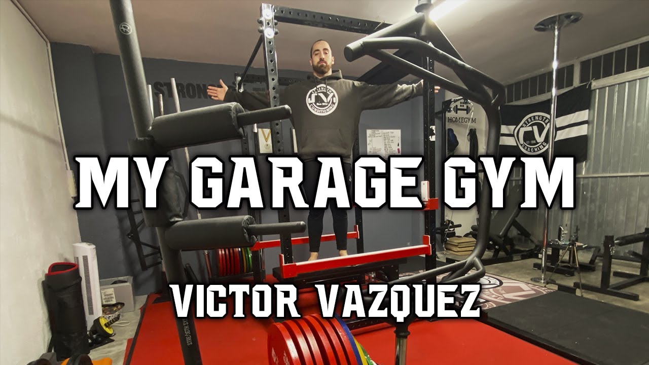GARAGE GYM de un Campeón de Powerlifting / Víctor Vázquez