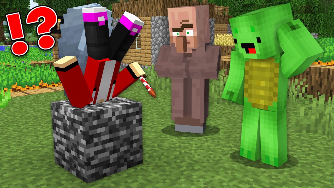 How Did JJ get Stuck in Bedrock ?! (Maizen)