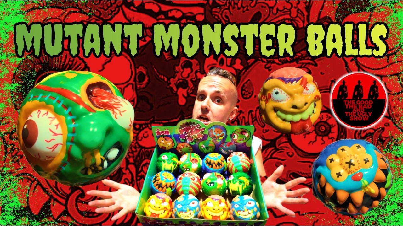 Мутантные мячи-монстры!!! Японские подделки MadBalls.....