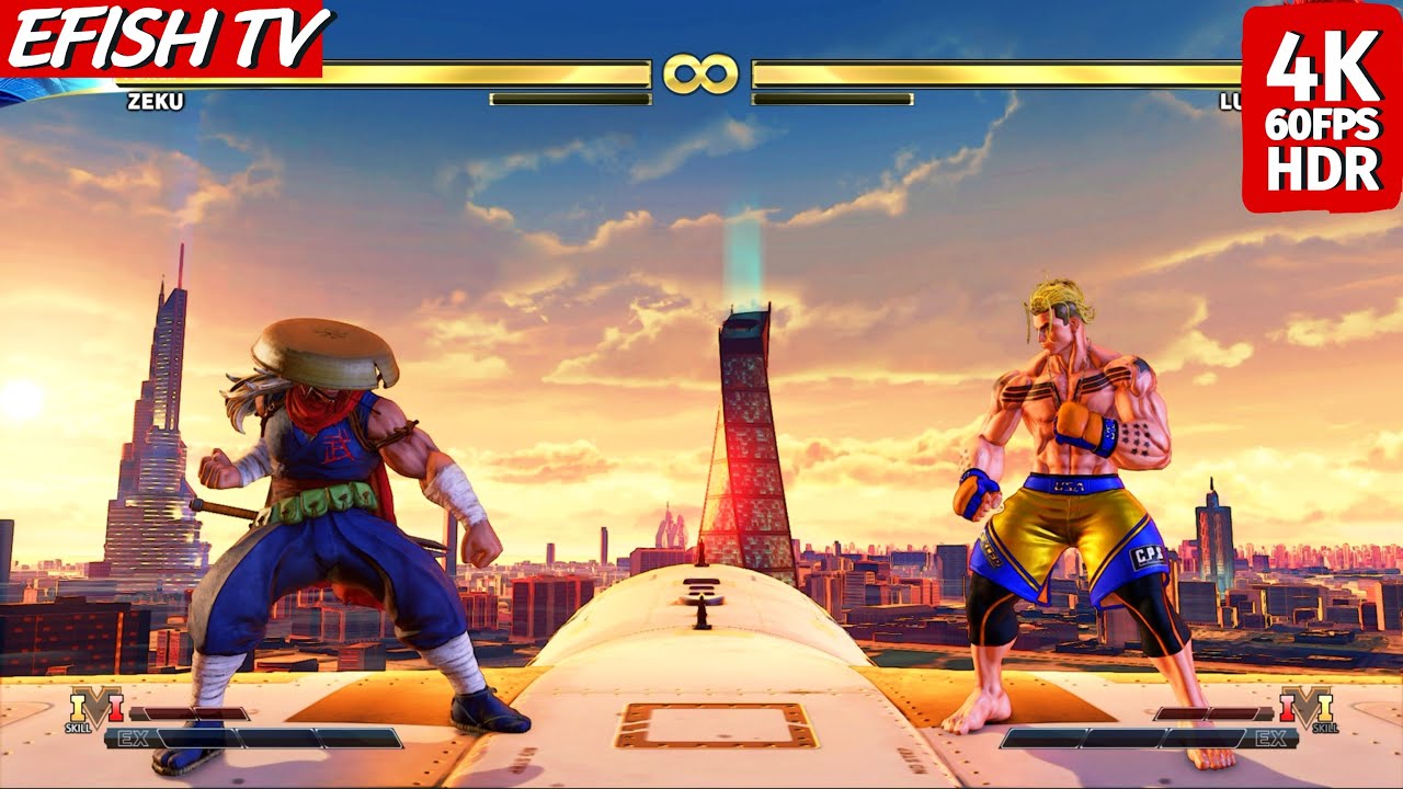 Zeku vs Luke (Hardest AI) - Street Fighter V | PS5 4K 60FPS