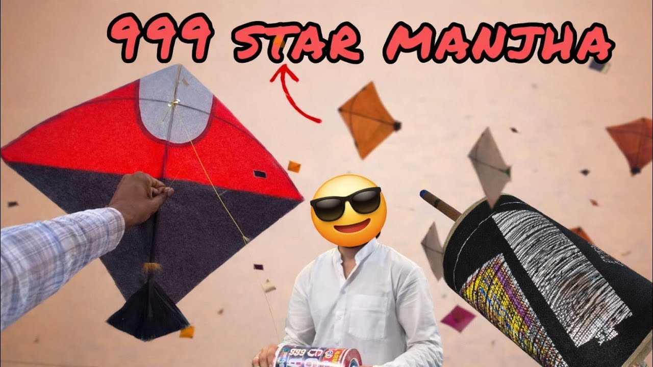 Kites fighting and looting kite on the rooftop || 999star manjha unboxing || #viral #kite