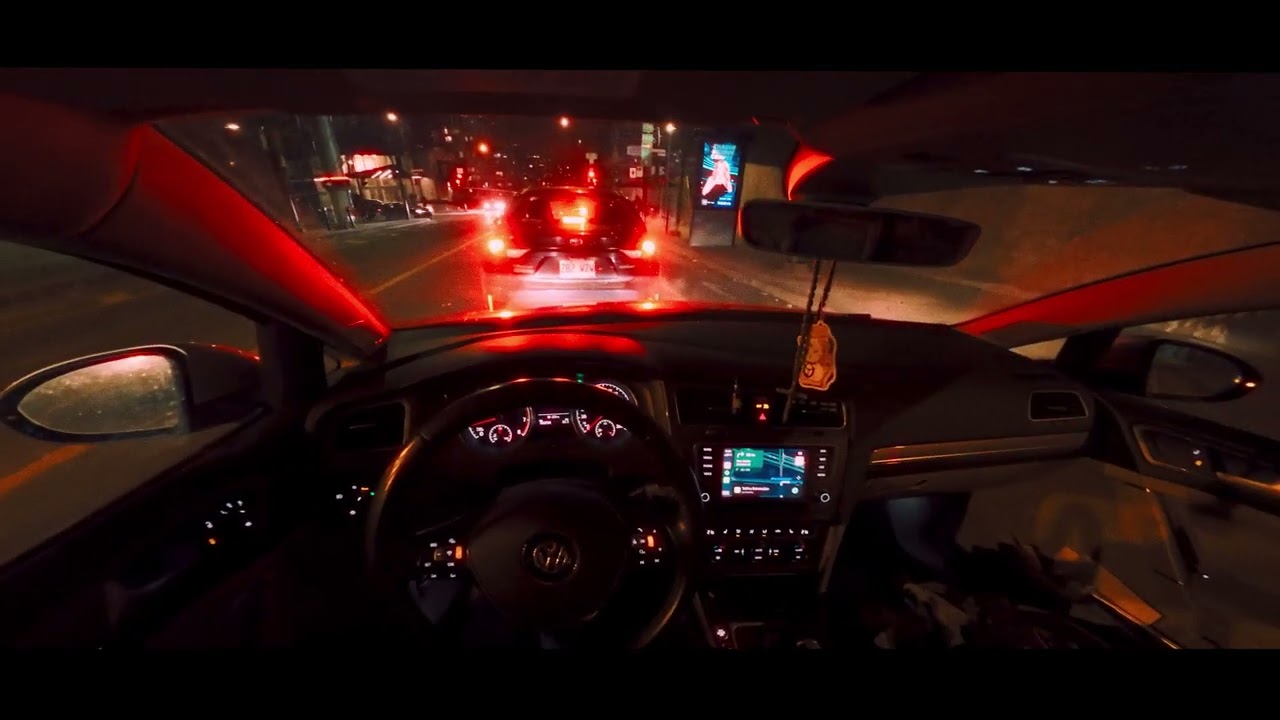 driving in downtown montreal at -14C | POV DJI OSMO ACTION 4