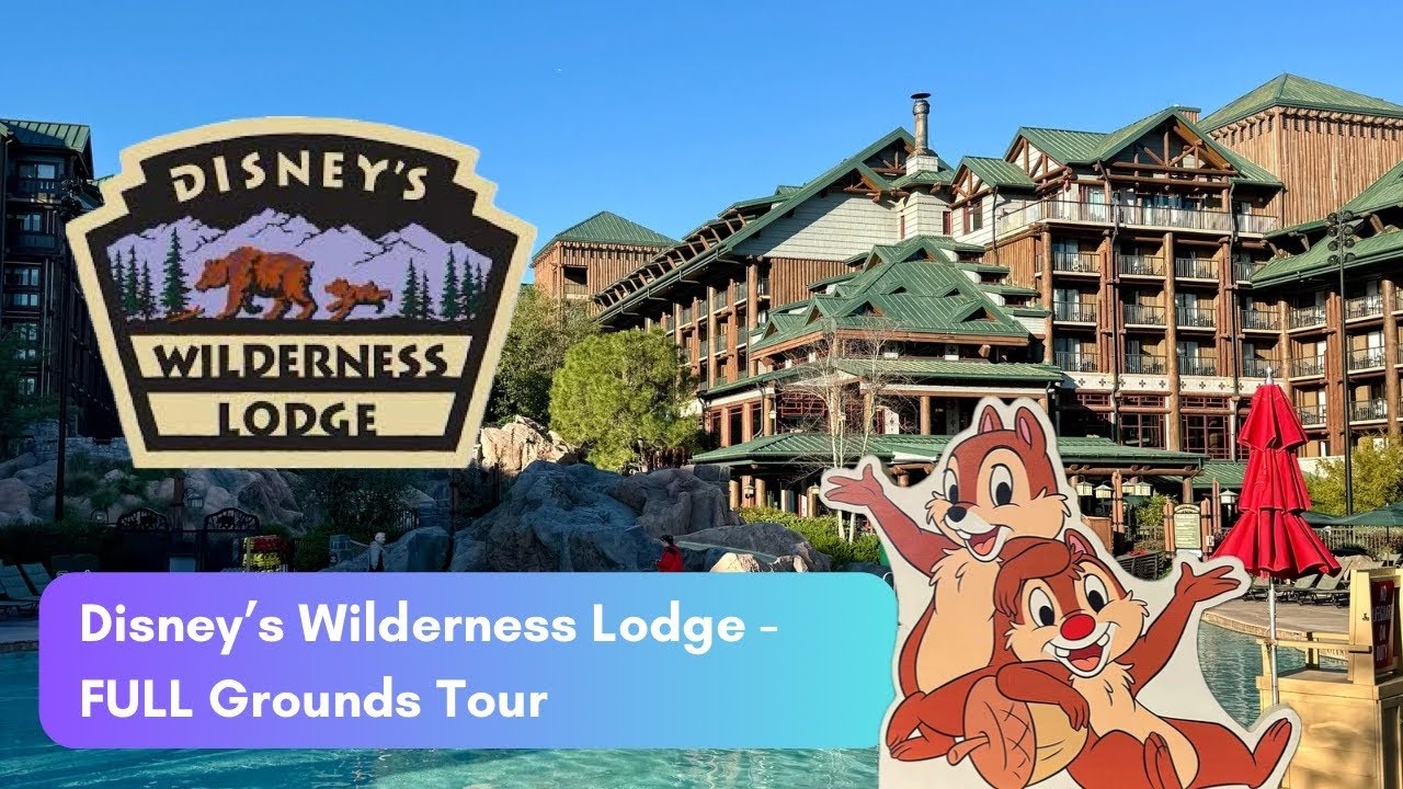 FULL Grounds Tour of Disney's Wilderness Lodge - Ferry, Pools, Cabins and more | WDW, Feb. 2024