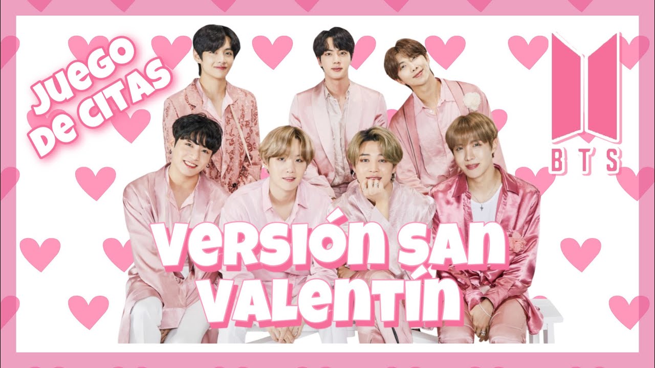 Juego de citas BTS | Versión 14 de febrero