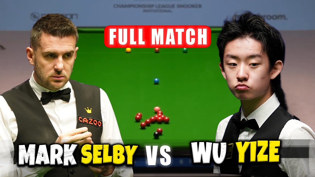 Mark Selby vs Wu Yize Championship League 2026 Snooker Full Match