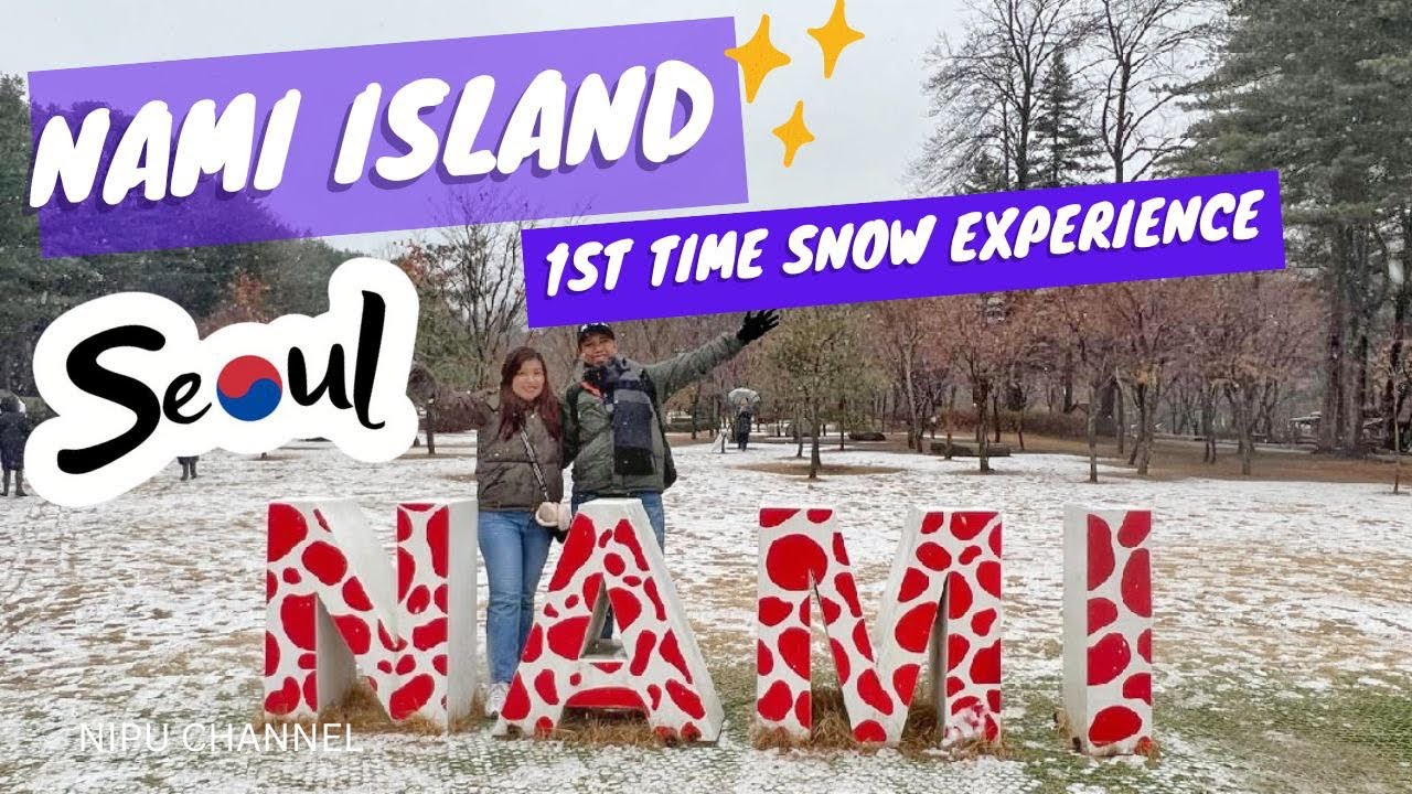 South Korea Day 4 Nami Island + Eobi Ice Valley + Rail Bike #koreanvlog #soutkorea #nipuchannel
