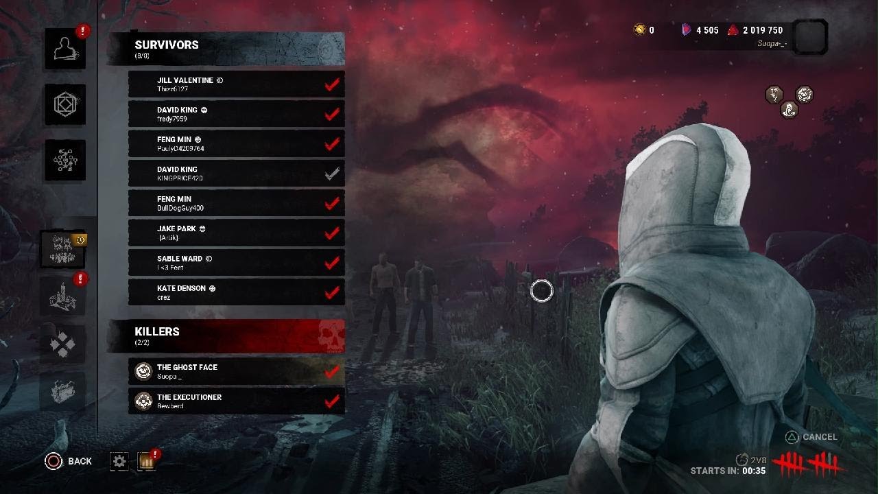 Back in Dead by Daylight moonwalkin edition