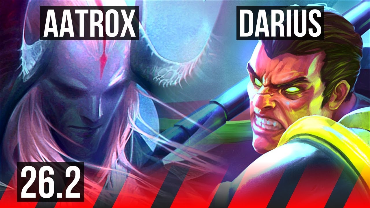 AATROX vs DARIUS (TOP) | Phase Rush, Good KDA: 8/2/10 | EUW Master | 26.2