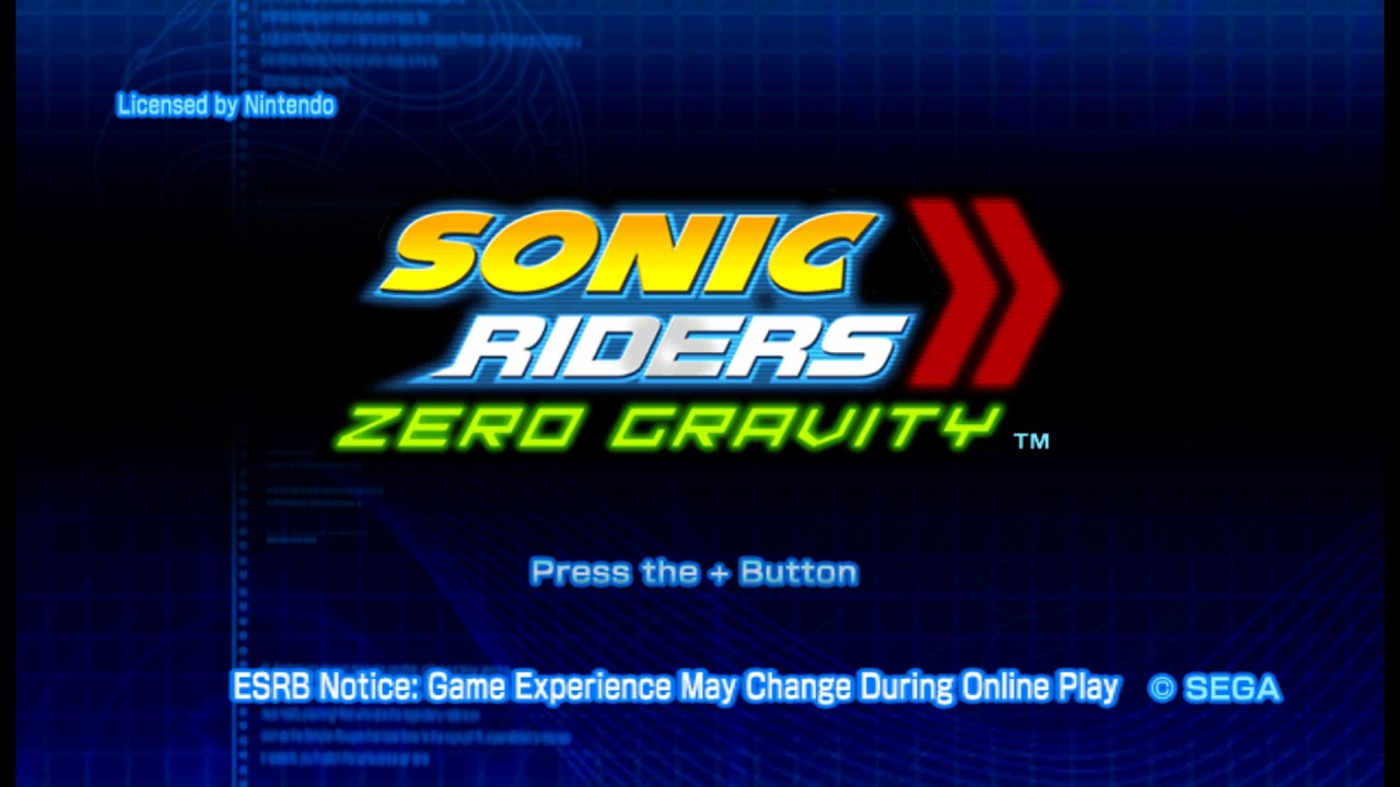 20 Mins Of...Sonic Riders - Zero Gravity Intro (US/Wii)