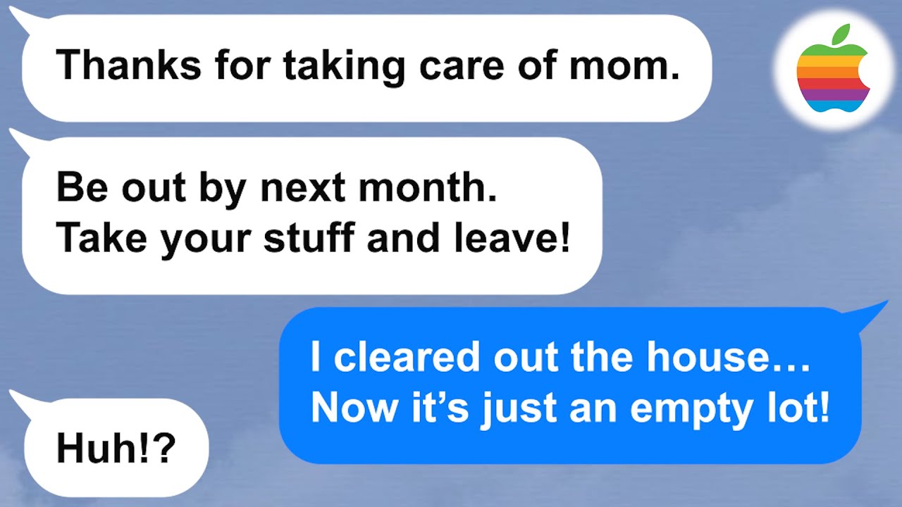 【Apple】After my MIL's funeral is over I was told to get out but the house actually belongs to...