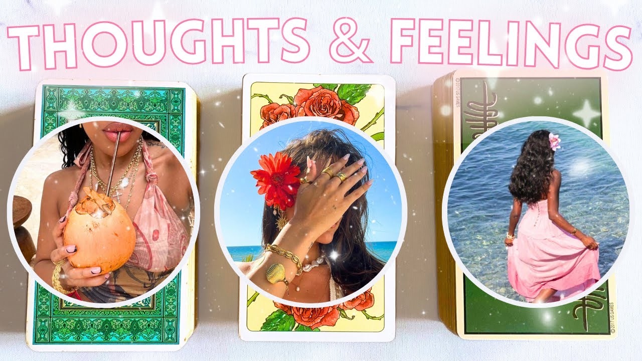🌺🌊ИХ ТЕКУЩИЕ МЫСЛИ И ЧУВСТВА🥥🌴💭 ВЫБЕРИТЕ КАРТУ. Гадание на Таро.