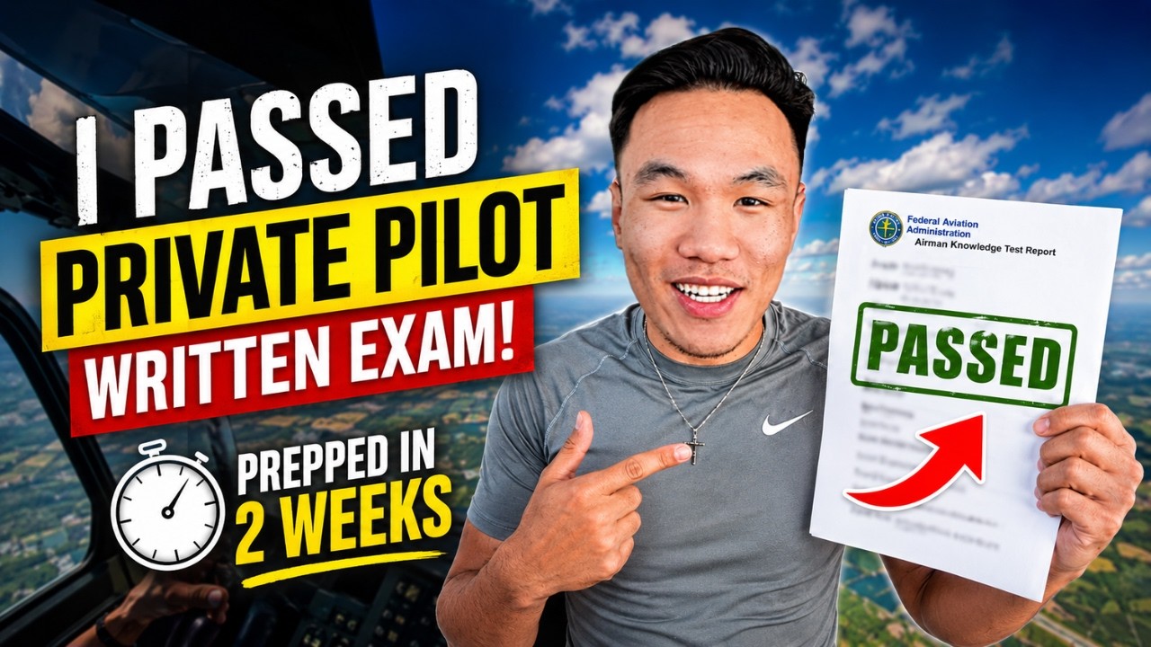 How I Passed My Private Pilot Written Exam in 2 Weeks | Full Study Plan + Tips