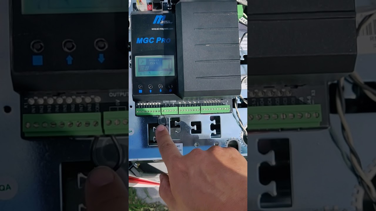 Magnetic Exit Gate Programming