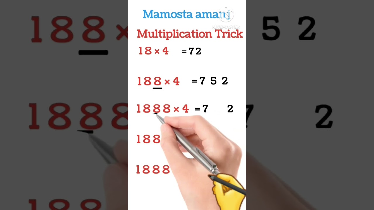 number multiplication 4