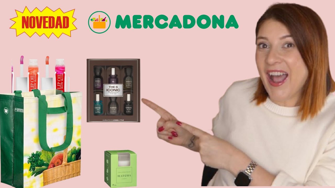 🛍️ Super HAUL de MERCADONA/ Nuevo LIP OIL 💄cosmética 🧴maquilaje y limpieza 🧹