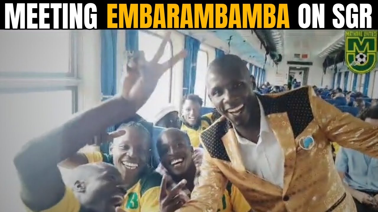 Mathare United Meet Kenyan Musician Embarambamba - 