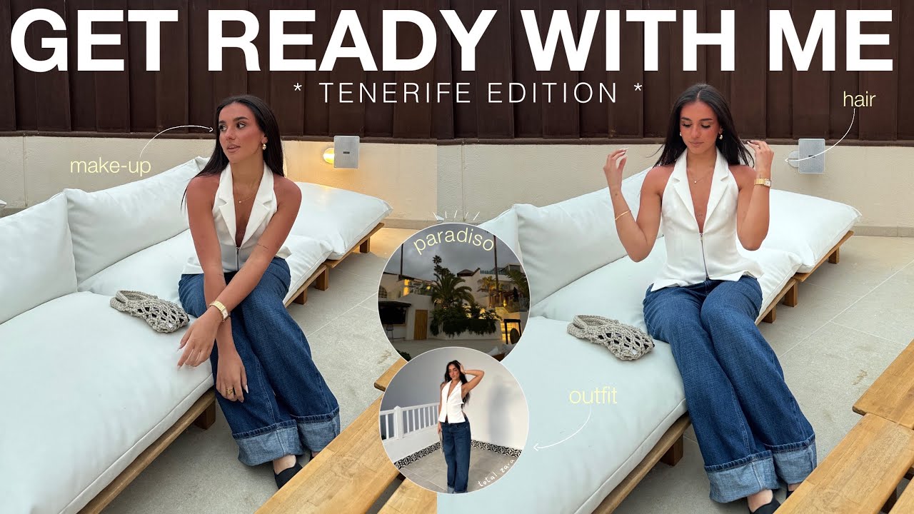 *GLOW UP* A TENERIFEEEE 🌞🌴 get ready with me per andare a cena fuori!