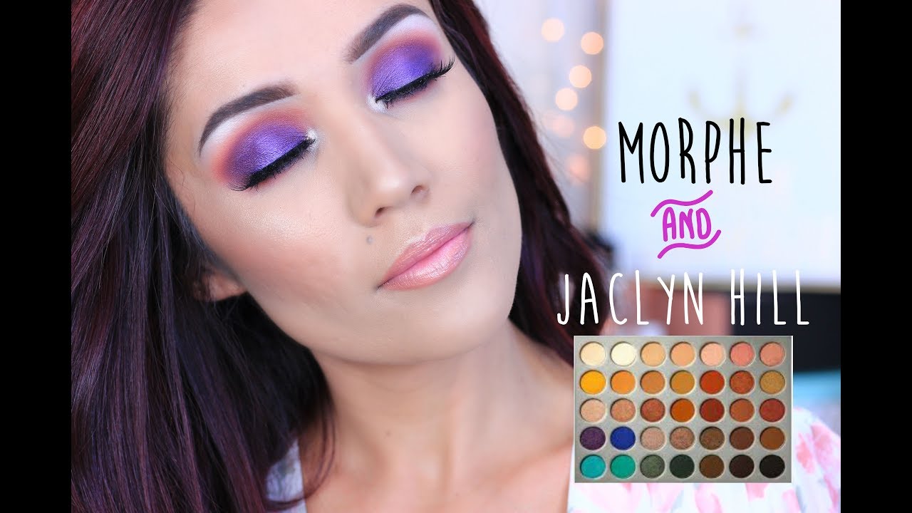 Jaclyn Hill X Morphe Brushes Palette I Purple Vibes