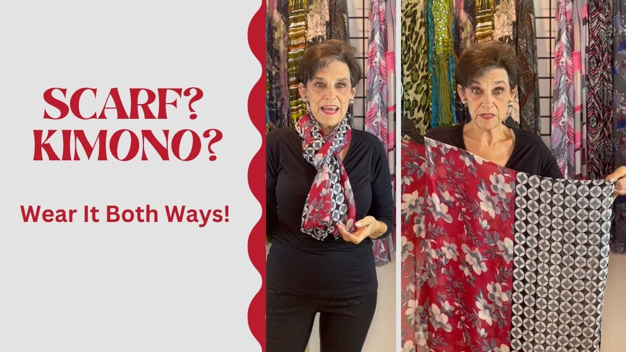 Is it a Kimono-style Wrap?  Is it a Scarf?