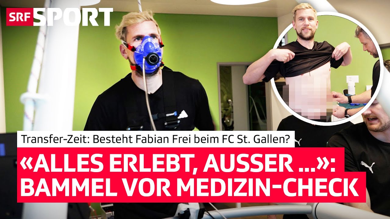 Transfer-Zeit: Besteht Fabian Frei den Medizin-Check nach 8 Monaten Pause? 👀 | SRF Sport