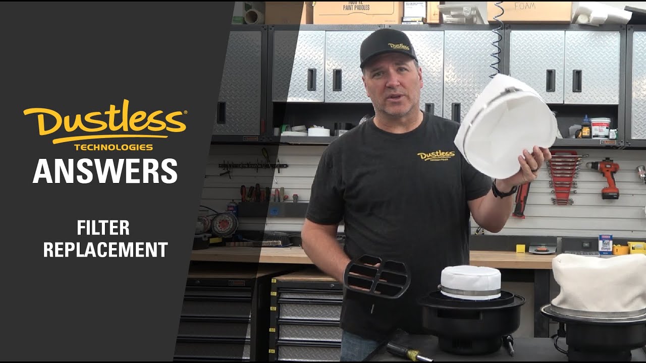 Vacuum Filter Replacement for the Wet+Dry Dustless Vac and Cougar Ash Vac | Dustless Answers