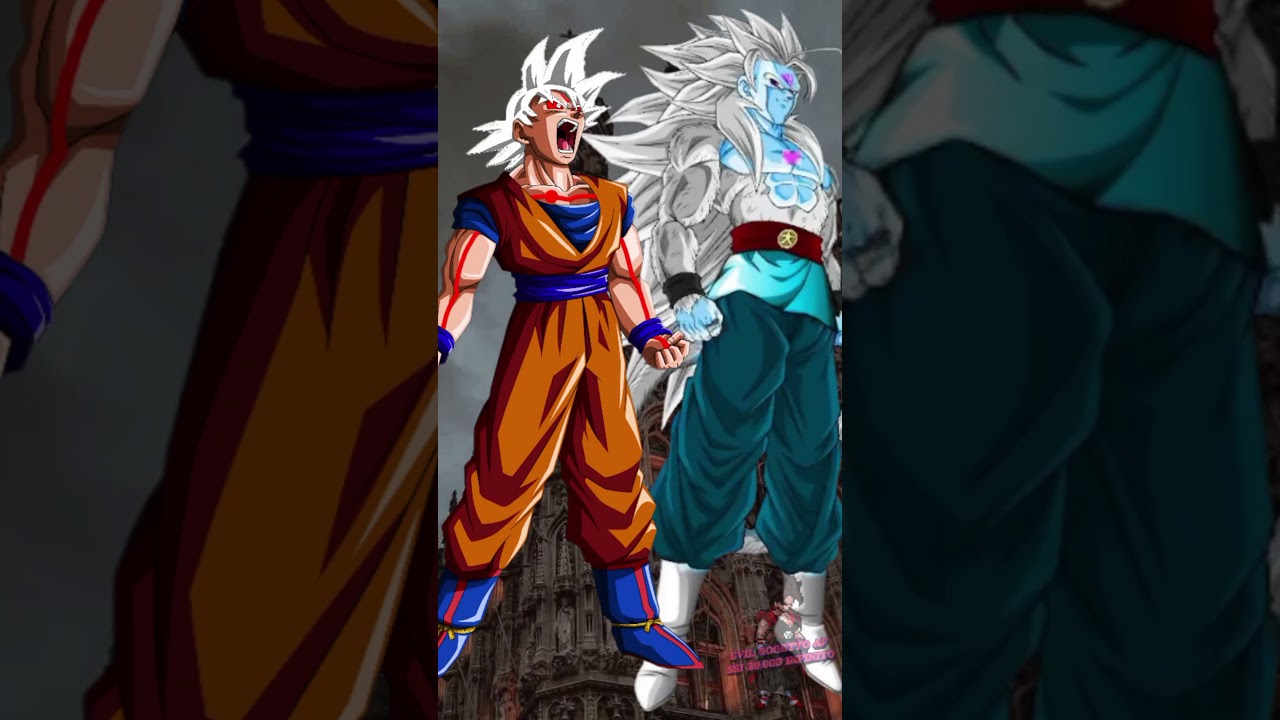 GOKU OMNI GOD VS DAIKU ALL FORMS #dragonball #goku #shorts  😱