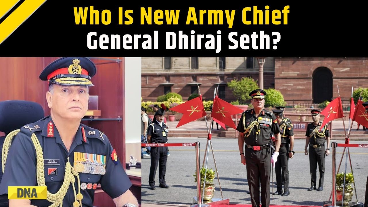 Who Is India's New Army Chief General Dhiraj Seth? Career, Awards And Achievements