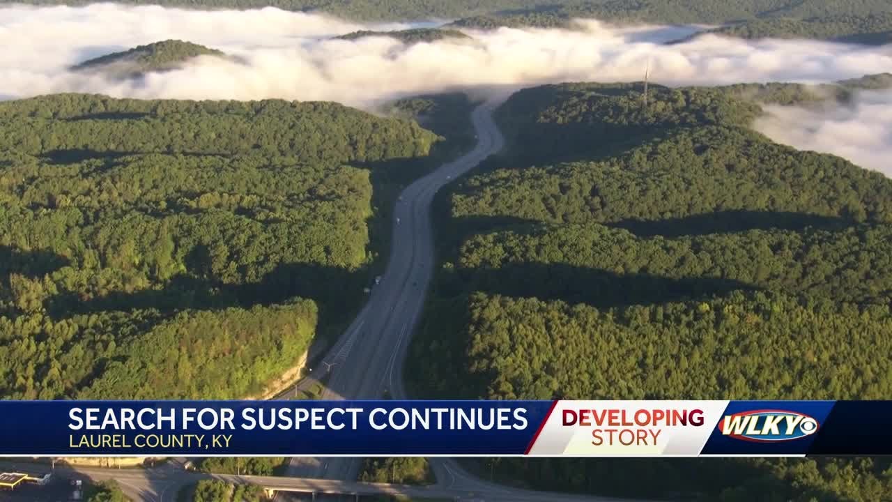 Search for I-75 shooting suspect continues in Laurel County, KY