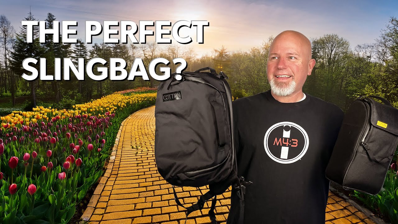Идеальная сумка для фотоаппарата? Хлопковая сумка Hyker Slingbag. Первое впечатление | Быстрый обзор