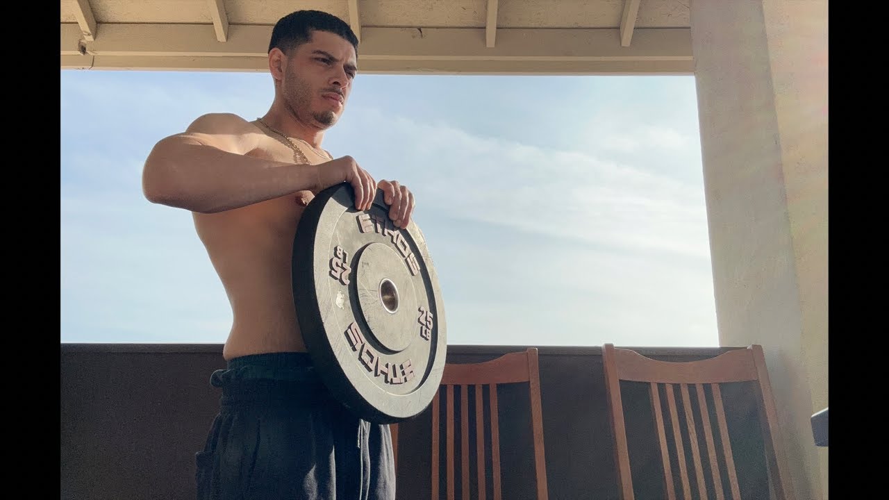 Let’s Work! 45lb Olympic bar workout! 25lb Plate lifts