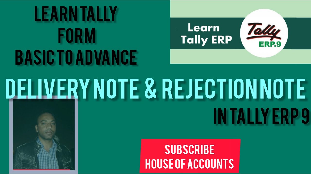 Delivery note in tally ERP 9 & Prime