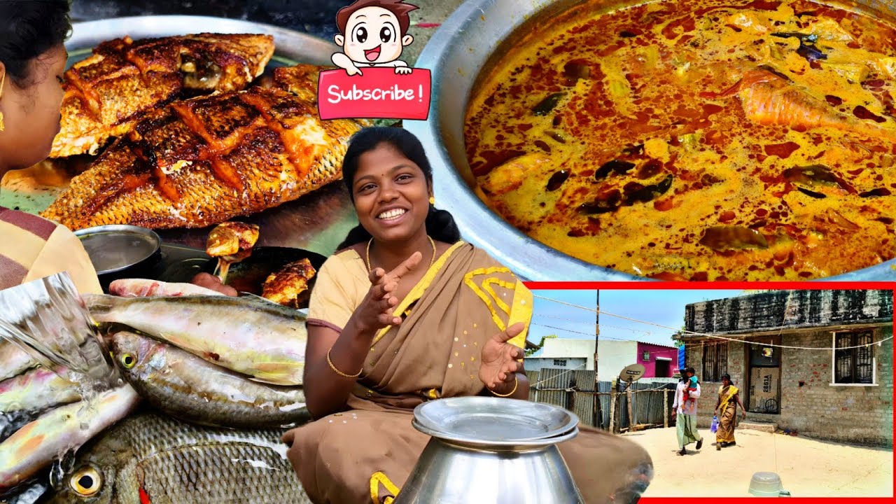 #Amazing Tasty மீன் சாப்பாடு ரெடி இன்னைக்கு ஒரு புடி