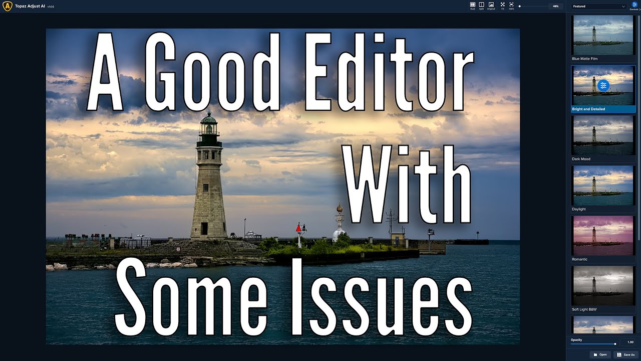 Topaz Adjust AI - A FINE Image Editor With Major FLAWS