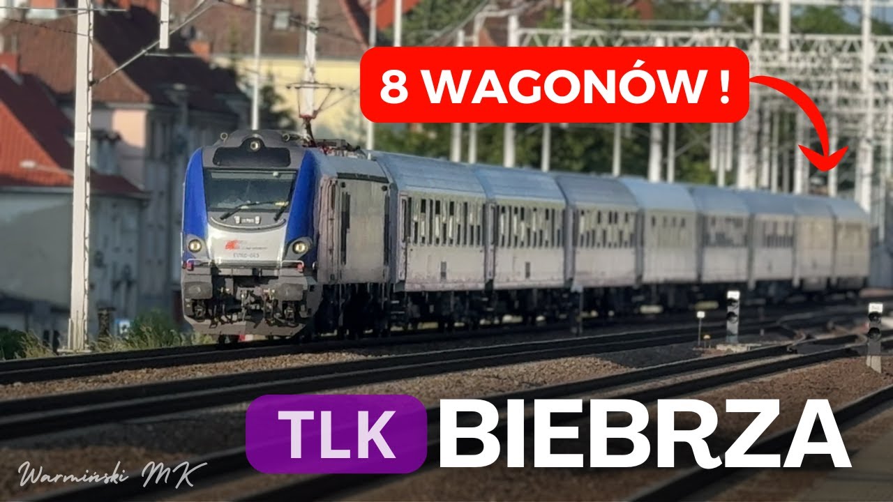 Najciekawsze zestawienia pociągu TLK Biebrza! (podsyły wagonów osobowych)