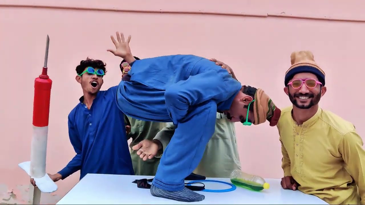 Flip The Bottle || Amazing Injection, Belt And Murga Punishment || New Year 2026 Funny 🤣 Video 