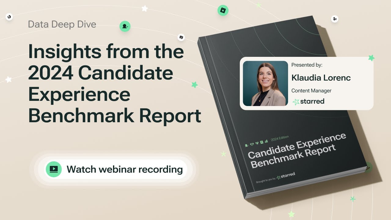 WEBINAR | Data Deep Dive: Findings from the 2024 Candidate Experience Benchmark Report